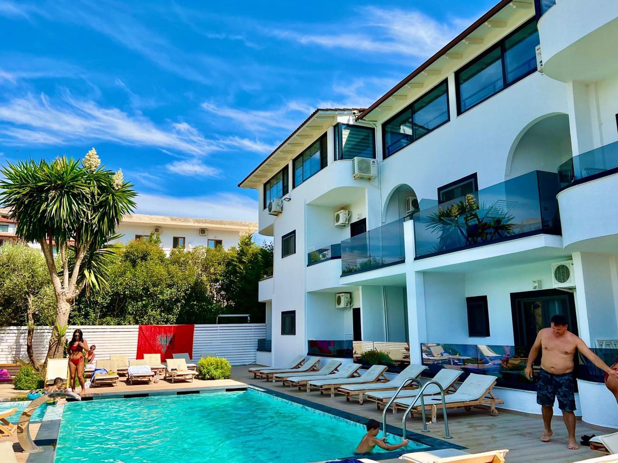 Hotel Vila Park Bujari Ksamil Exterior foto